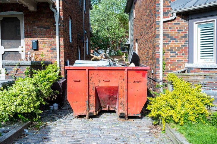 An image of Residential Dumpster Rental Services in Roswell, GA